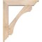 Ekena Millwork Legacy Traditional Smooth Bracket w/ Offset Brace, Douglas Fir, 5 1/2"W x 24"D x 28"H BKT0604X24X28LEC01SDF - alternate 4